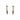 Marcello Pane Brushed 18k Yellow Gold Vermeil Thorn Earring