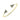 Gabriel & Co. 14k Yellow Gold Diamond and Black Mother of Pearl Bangle
