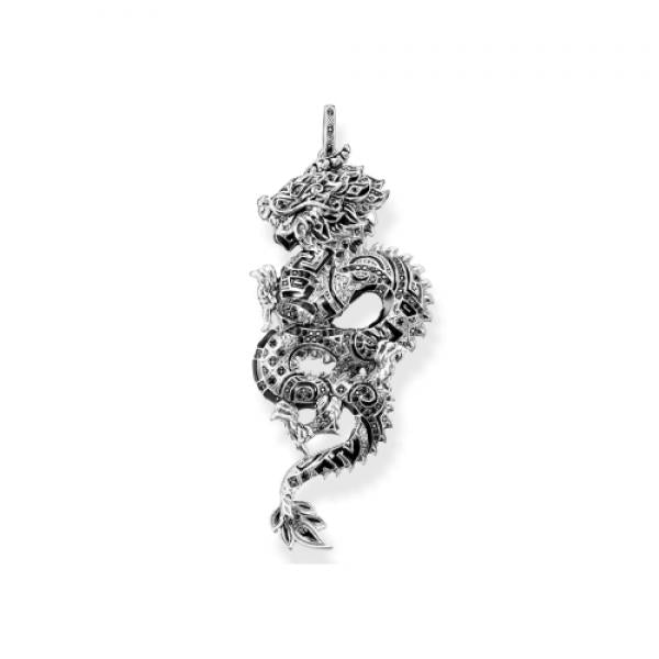Thomas Sabo Chinese Dragon Pendant in Sterling Silver