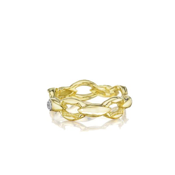 Tacori 18K Yellow Gold Crescent Links Ring