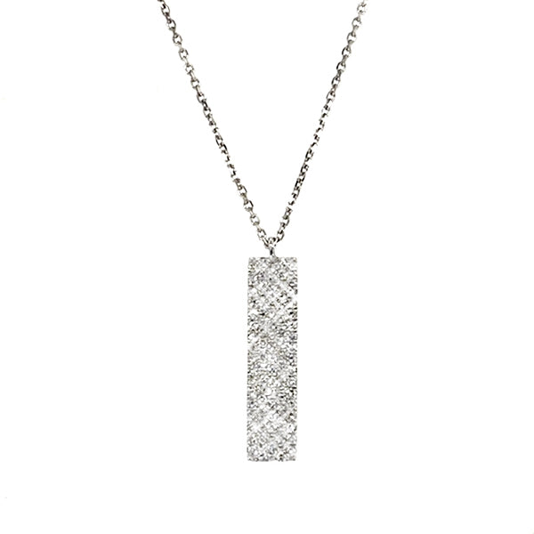 Petit Bijoux 14K Diamond Wafer Pendant – TrueBijoux