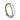 6mm 14 karat yellow and white gold inlay with high polish finish