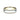 6mm 14 karat yellow and white gold inlay with high polish finish